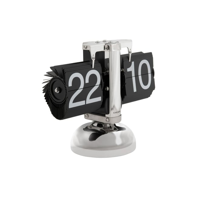 Horloge De Table Acier SMALL FLIP - KARLSSON