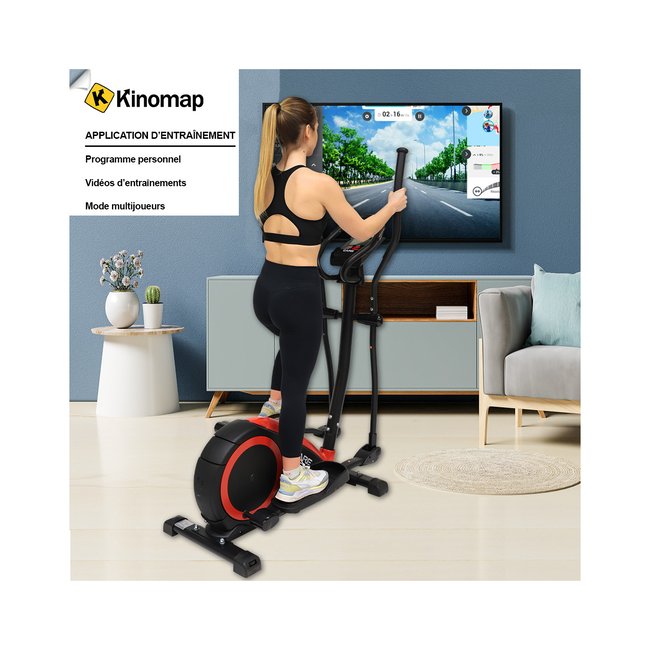 Velo elliptique care sportis noir Care La Redoute