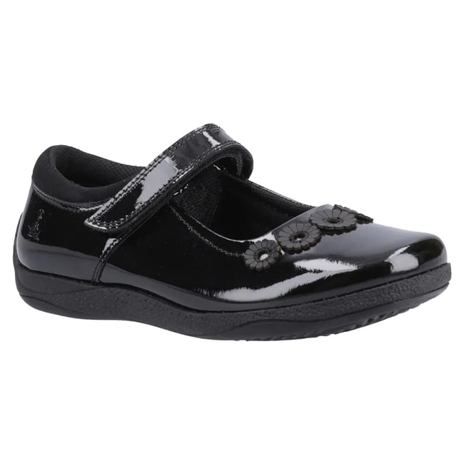 Chaussures élégantes CHRISTINA noir verni <span itemprop=