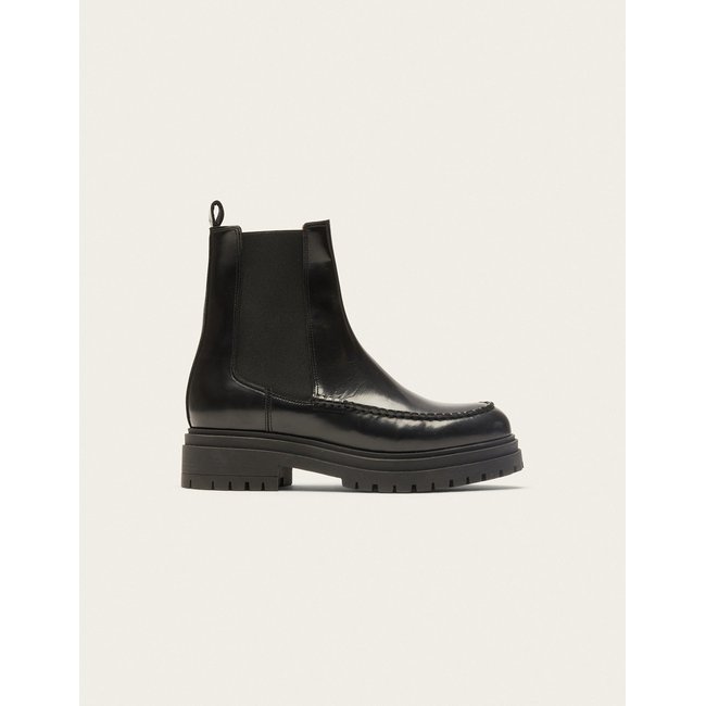 Bottines PRUNE noir <span itemprop=