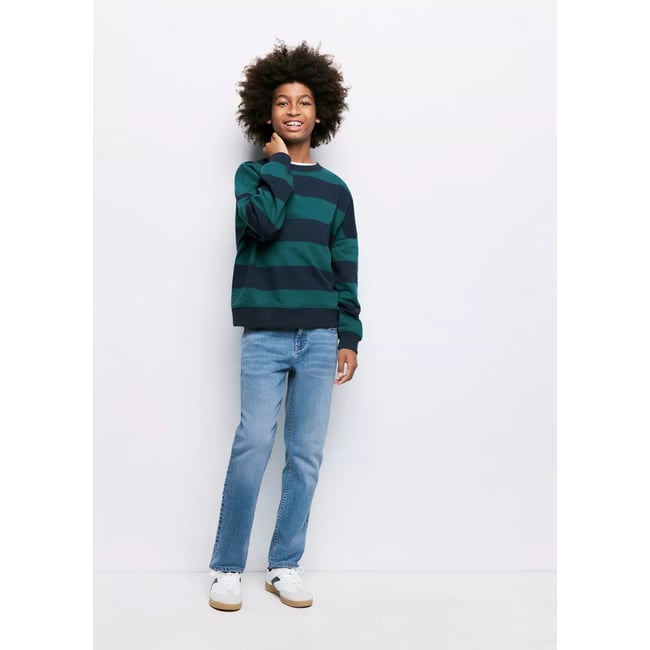 Jean slim fit en coton - MANGO KIDS