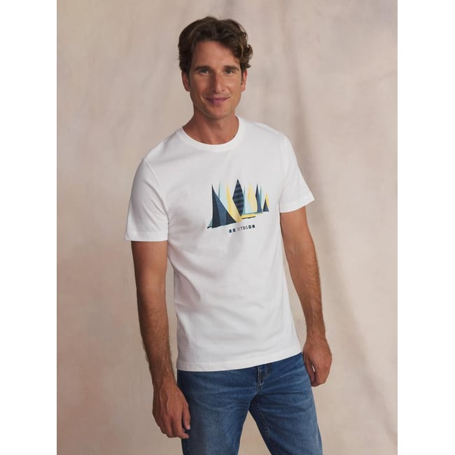 T-shirt manches courtes FREDITEE arctique <span itemprop=
