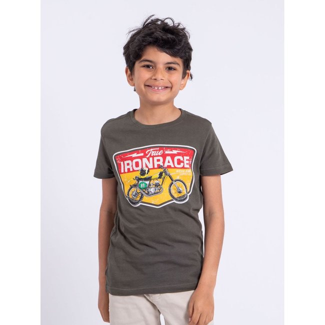 T-shirt Manches Courtes Col Rond Pur Coton Nabojan-j - RITCHIE
