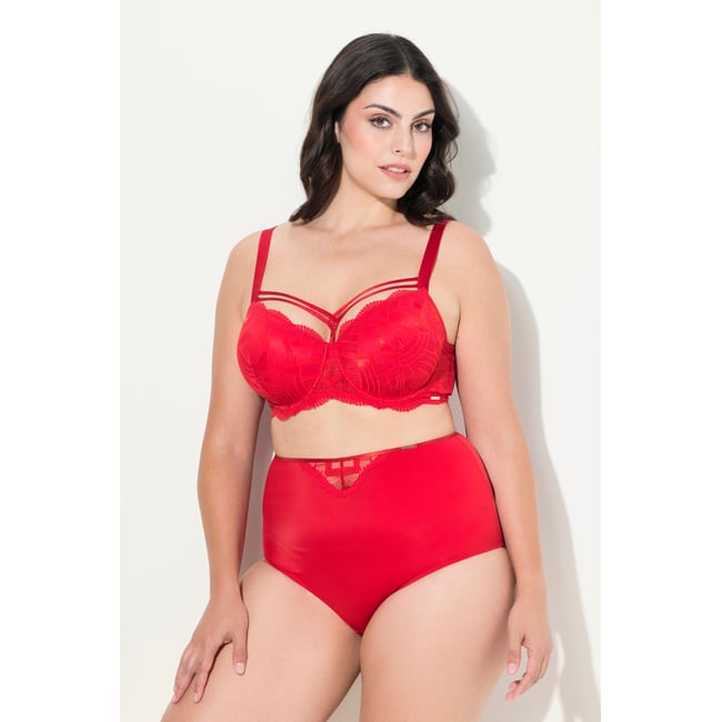 Culotte maxi en microfibre salsa <span itemprop=