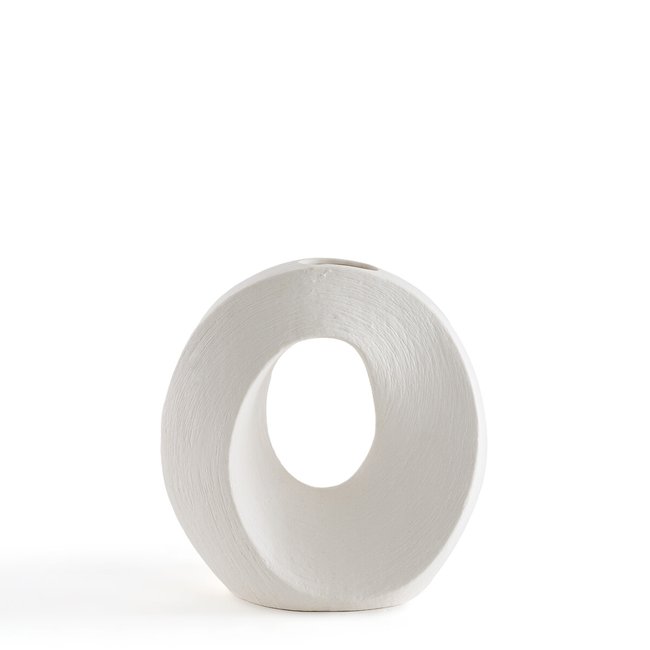 Jolia 16cm High Decorative Ceramic Vase white LA REDOUTE INTERIEURS