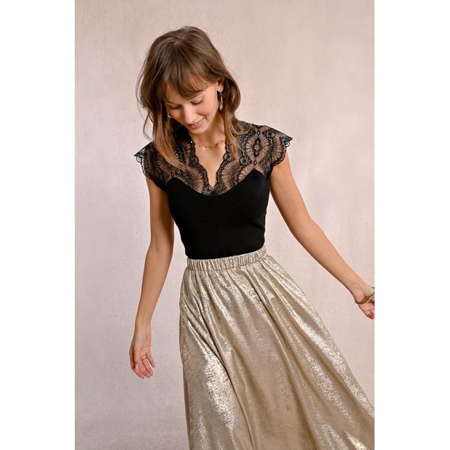 T-shirt en transparence - MOLLY BRACKEN