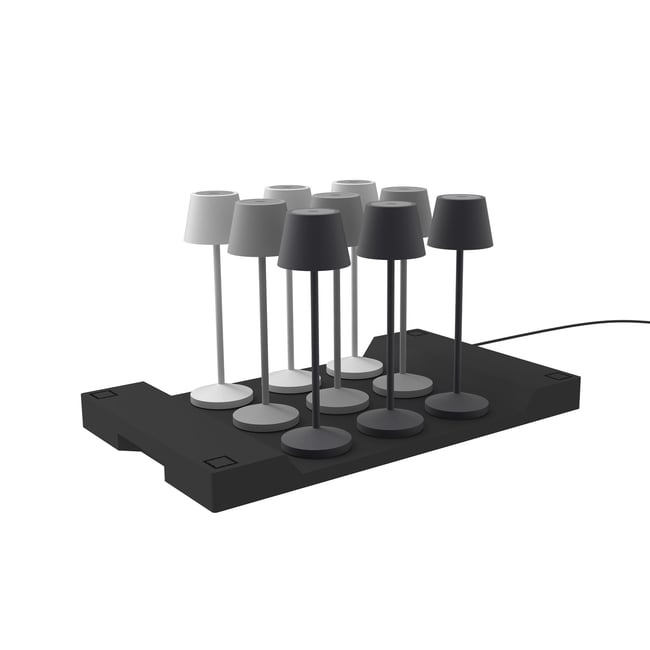 Socle de chargement 9 lampes PLATE Couleur v002228 <span itemprop=