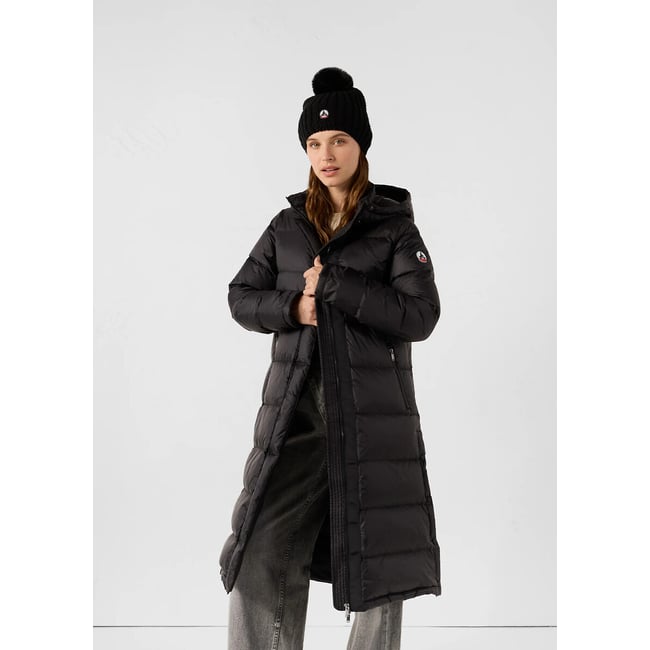Karachi Long Padded Jacket, black, JOTT