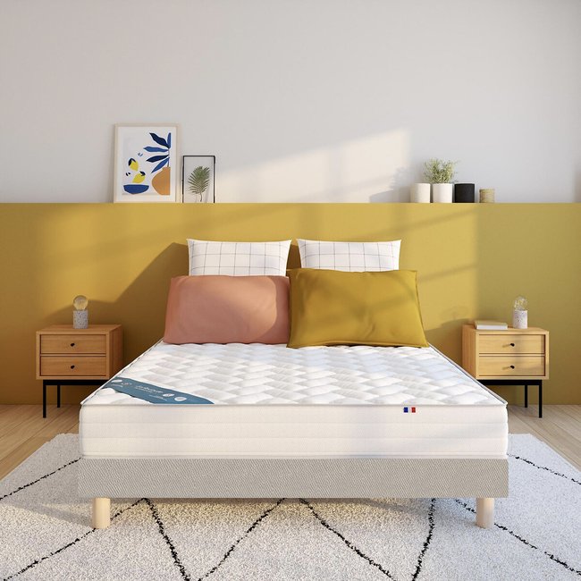 Conjunto colchão de 588 molas ensacadas + sommier - LA REDOUTE INTERIEURS