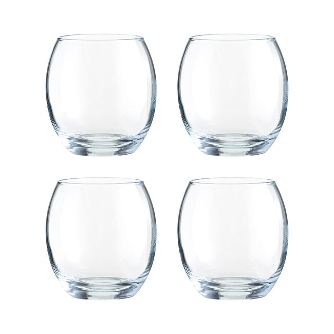 Set of 4 Mode Mixer Glasses, transparent, RAVENHEAD