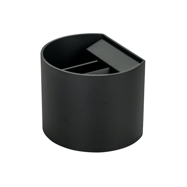 Applique d'extérieur MARS Couleur noir mat <span itemprop=