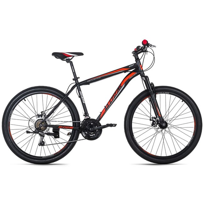 Vtt semi rigide 26 catappa noir rouge noir rouge Ks La Redoute