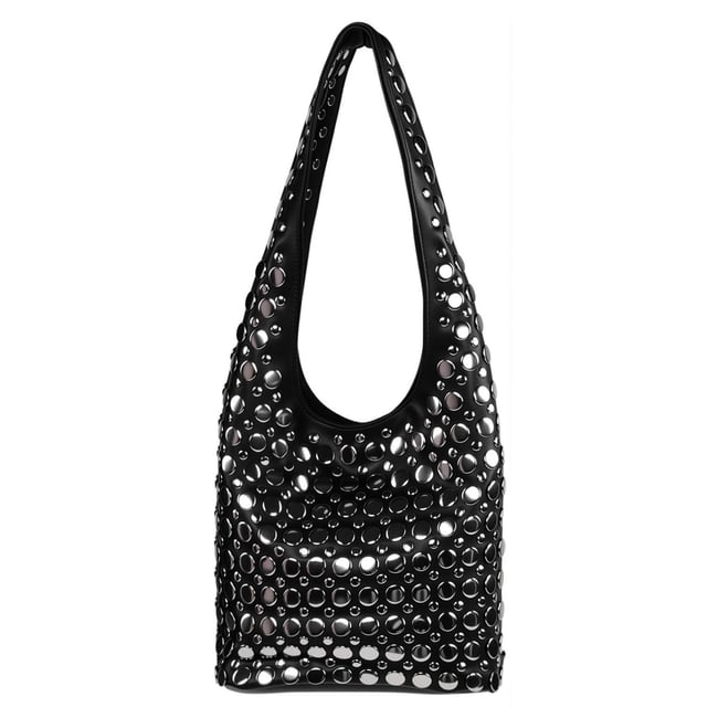 Sac seau studs GEENA noir <span itemprop=
