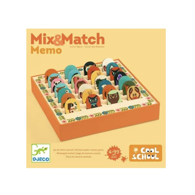 COOL SCHOOL - Memo Mix and match multicolore <span itemprop=