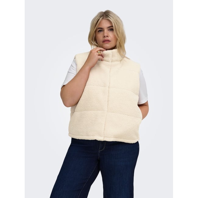 Gilet En Peluche pumice stone <span itemprop=