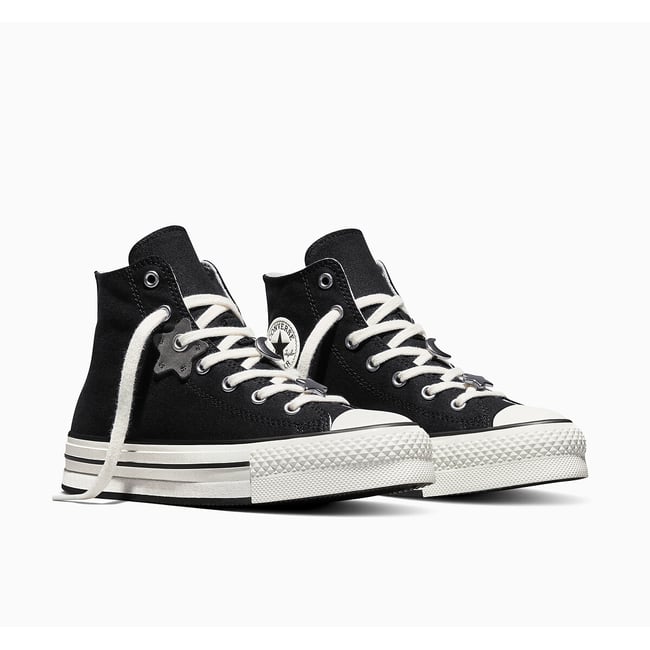 Baskets CHUCK TAYLOR ALL STAR EVA LIFT HI POTABLE HEIRLOOM noir <span itemprop=