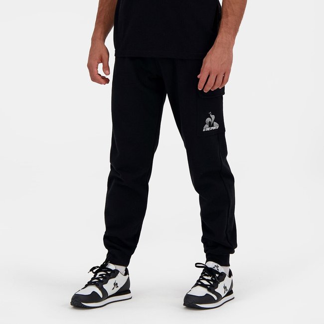 Loose Fit Cargo Joggers, black, LE COQ SPORTIF
