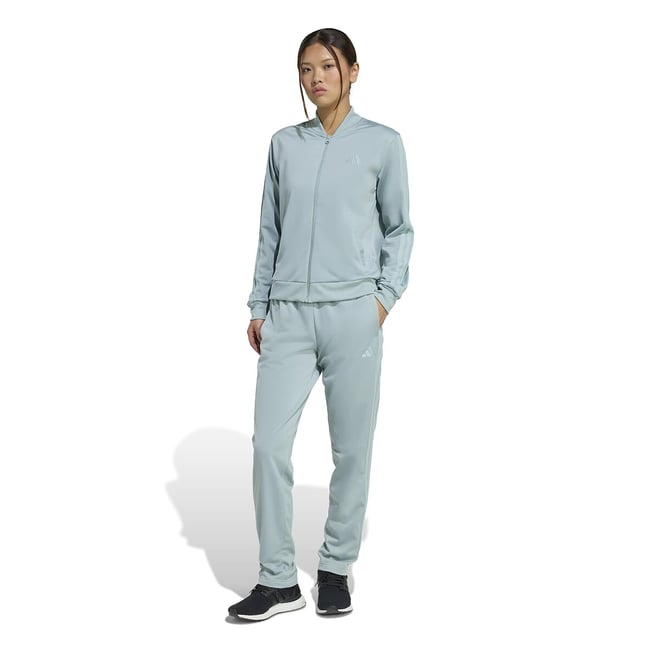 Ensemble de survêtement Essentials 3 stripes  vert sauge <span itemprop=