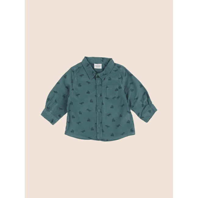 Chemise - Très bon état vert <span itemprop=