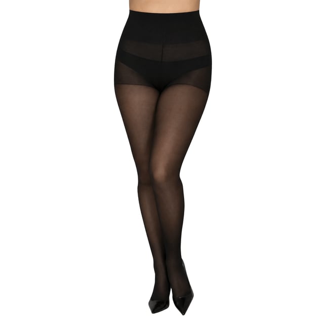 Collants semi-opaques 30D MON INDISPENSABLE noir ébène <span itemprop=