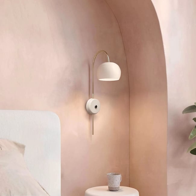 Настенная лампа из металла, 241768 кремовый SO'HOME