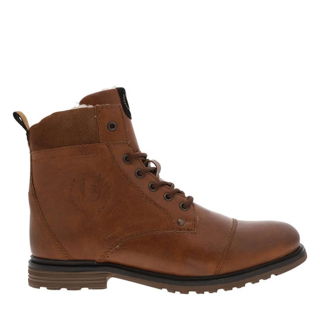 Bottines cuir talon décroché bas - BUGATTI