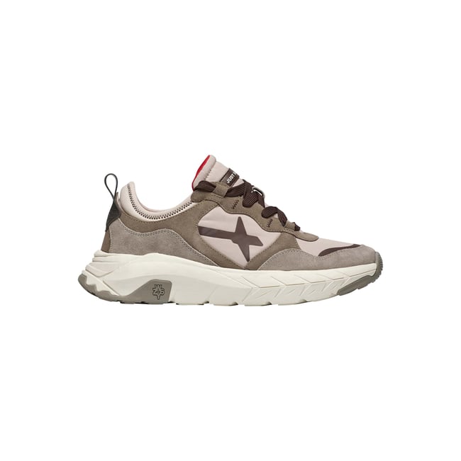 Sneakers en daim et tissu technique NEXT-M. - W6YZ