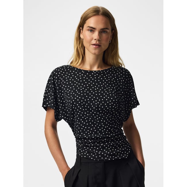 Top À Manches Courtes noir - black1 <span itemprop=
