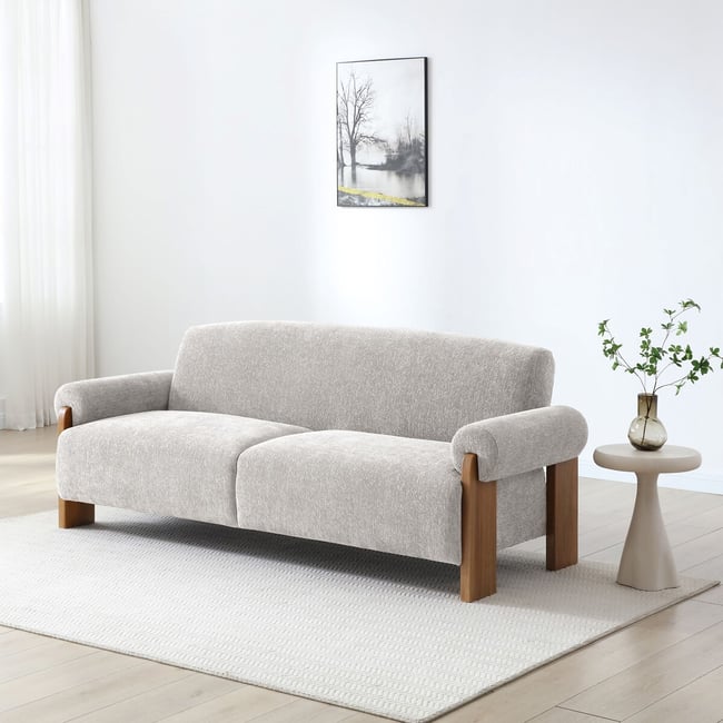 Mylo Sculptural Chenille Sofabed - ÉDITÉ