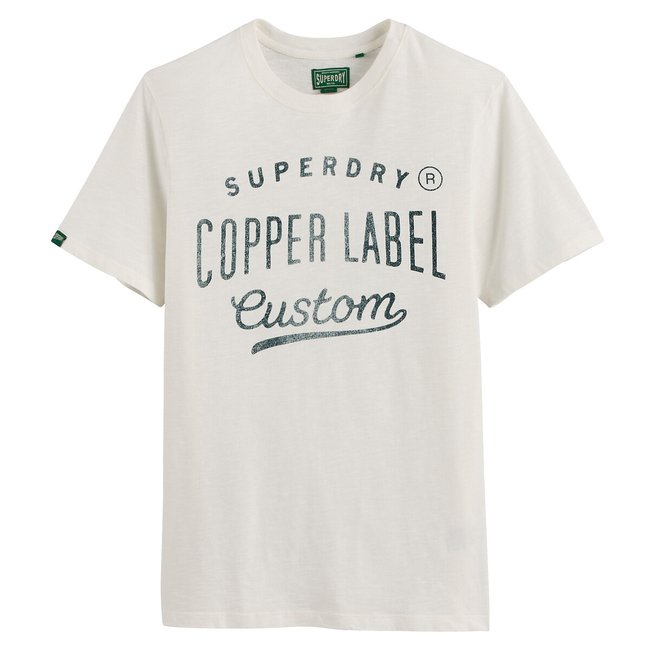 T-Shirt mit Logoprint, runder Ausschnitt - SUPERDRY