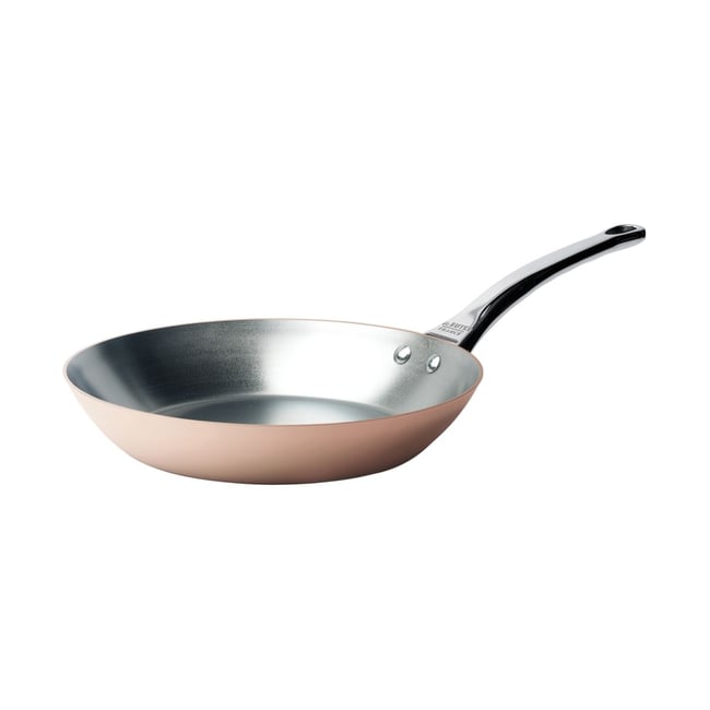 Poêle ø24 cm cuivré <span itemprop=