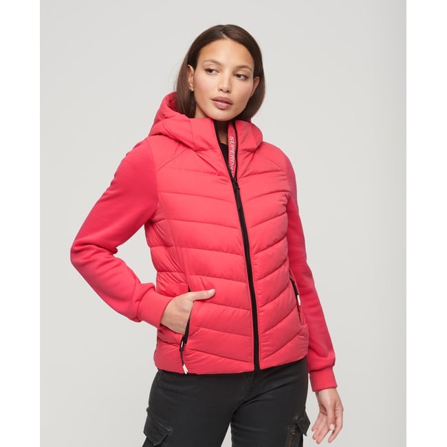 Veste à capuche matelassée Storm Hybrid - SUPERDRY