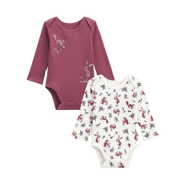 Lot Bodies Paresseux Mignon Petit Béguin - Lot De 2 Bodies Bébé Manches Longues Cache Lot Bodies Petit Béguin Lot Bodies Paresseux Mignon Petit Béguin - Lot De 2 Bodies Bébé Manches Longues Cache Lot Bodies Petit Béguin