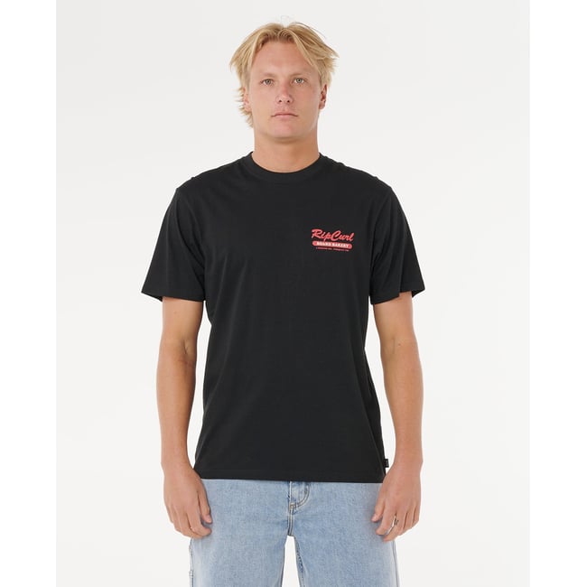 T-shirt à manches courtes BOARD BAKERY noir <span itemprop=