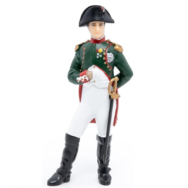 Figurine Napoléon 1er vert <span itemprop=