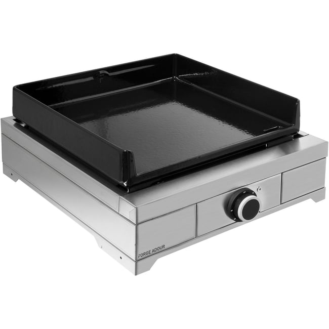 Plancha électrique Modern E45 Inox gris <span itemprop=