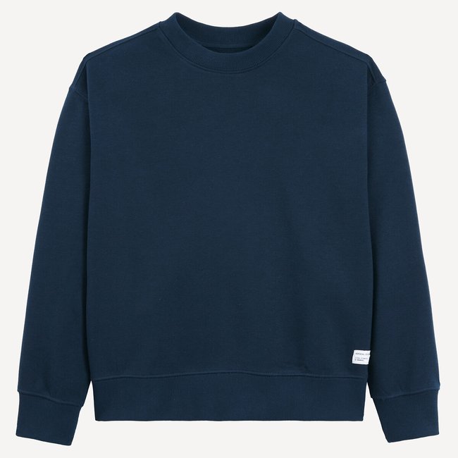 Sweat col rond en molleton - LA REDOUTE COLLECTIONS