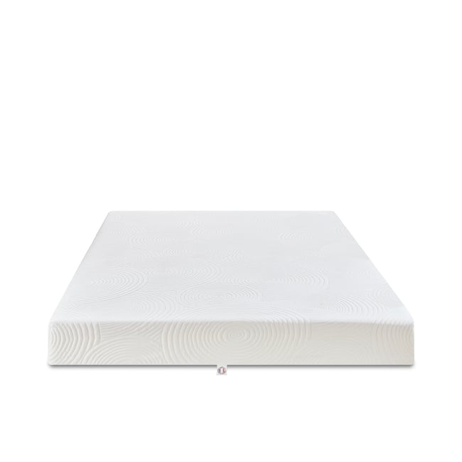 Matelas Mousse Hera 180x200 cm Accueil Mémoire de forme Couleur blanc <span itemprop=