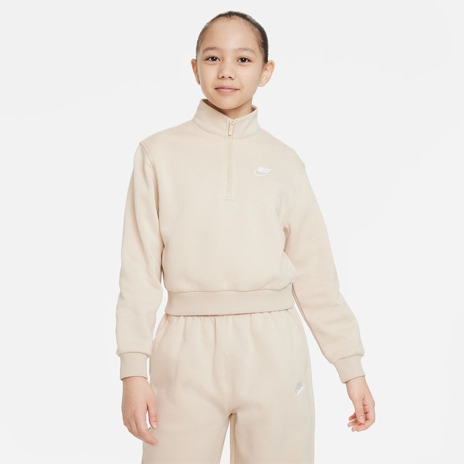 Half Zip Sweatshirt, beige, NIKE