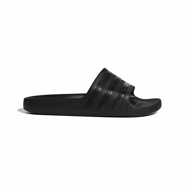 Chanclas Adilette Aqua negro <span itemprop=