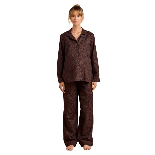 Pyjama de grossesse chocolat <span itemprop=