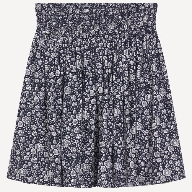 Jupe imprimée floral imprimé fleurs <span itemprop=