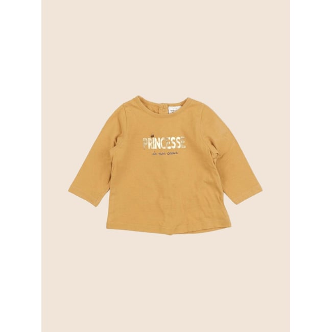 Tee-shirt - Très bon état jaune <span itemprop=