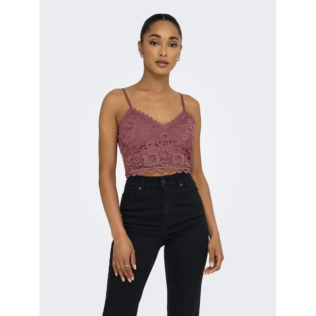Top ONLHONEY Top rose brown <span itemprop=
