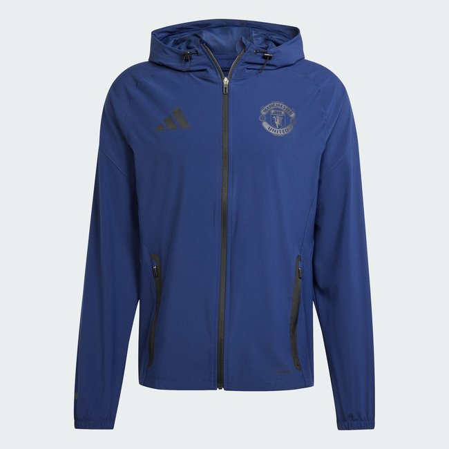 Veste de voyage Manchester United Tiro 25 Competition Vis Tech team navy blue 2 <span itemprop=