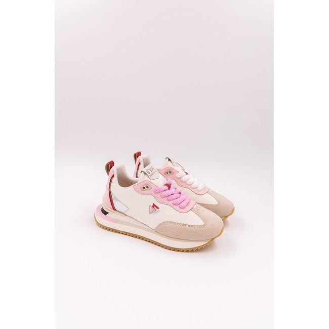 Sapatilhas em pele, SC06 rosa cobre <span itemprop=