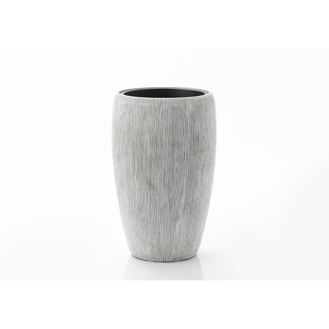Cache-pot d'extérieur ivoire H68   - Floride Couleur crème / ivoire <span itemprop=