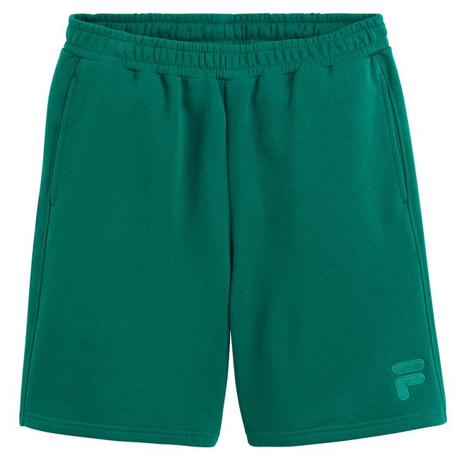 Shorts with Tone-On-Tone Logo, green, FILA