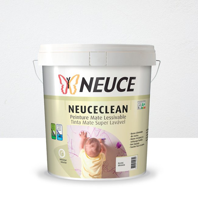 Tinta aquosa NeuceClean (1L), NEUCE branco <span itemprop=