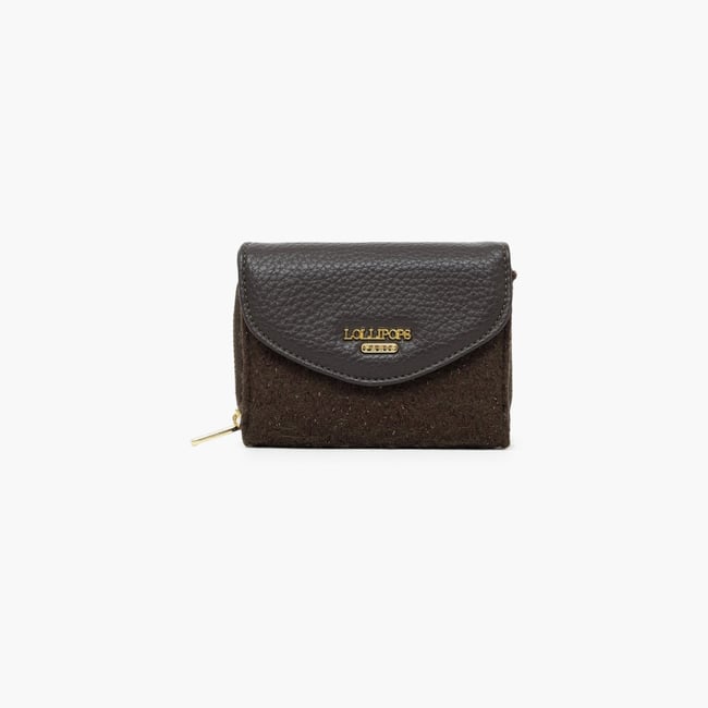 Portefeuille  Theresa doré,marron <span itemprop=